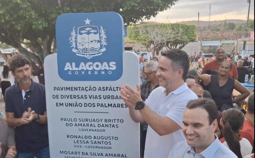 Obras de Infraestrutura e saúde são entregues em União dos Palmares