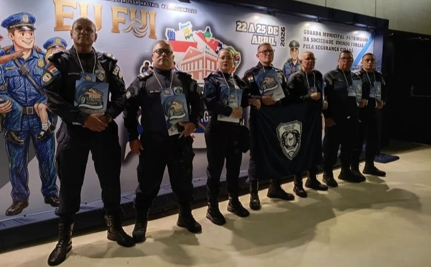 Guardas de União dos Palmares participam de encontro nacional em Pernambuco