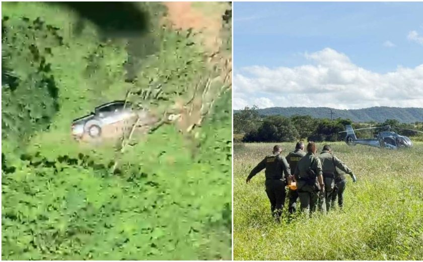 Policial militar é resgatado com vida após mais de 24 horas preso em ferragens de carro capotado no Ceará