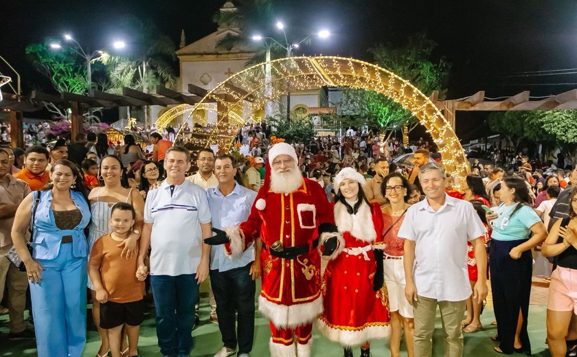 Ibateguara dá início às celebrações natalinas com noite de encanto e programação especial