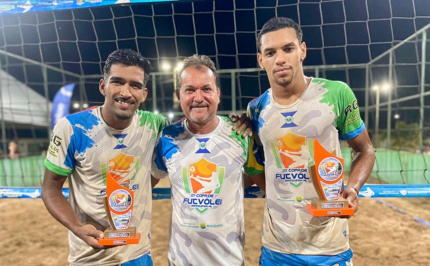 Prefeitura de Branquinha realiza 2ª edição da Copa de Futevôlei