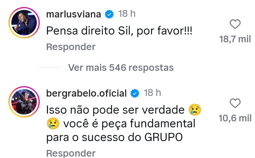 Ex-integrantes reagem à saída de Silvânia Aquino da banda Calcinha Preta