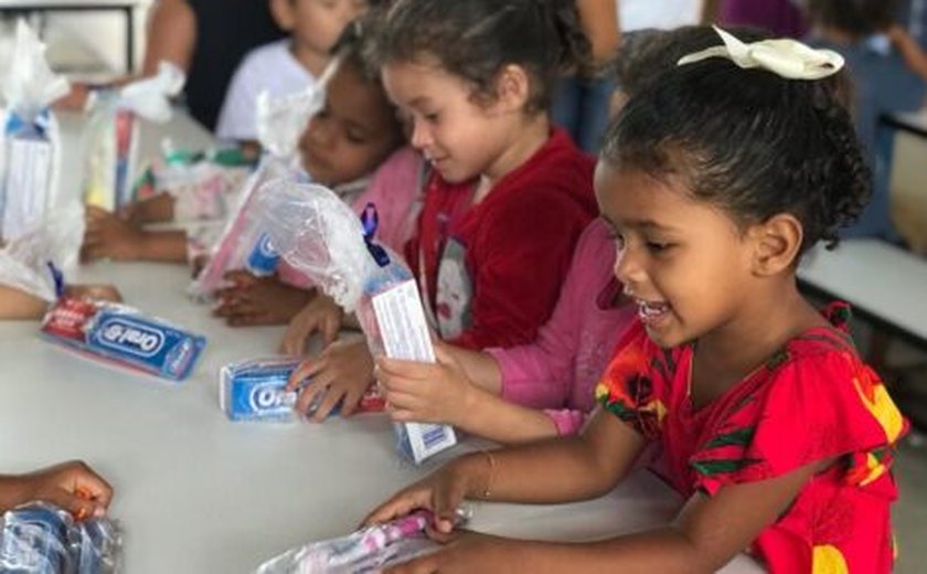 Programa Saúde Bucal nas Escolas é desenvolvido na rede municipal de Branquinha