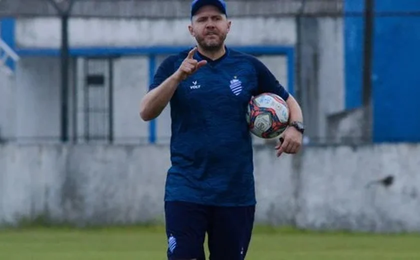 Técnico do CSA lamenta eliminação no Campeonato Alagoano