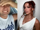 Influencer critica Anitta, é banido do TikTok e aparece desesperado em vídeo