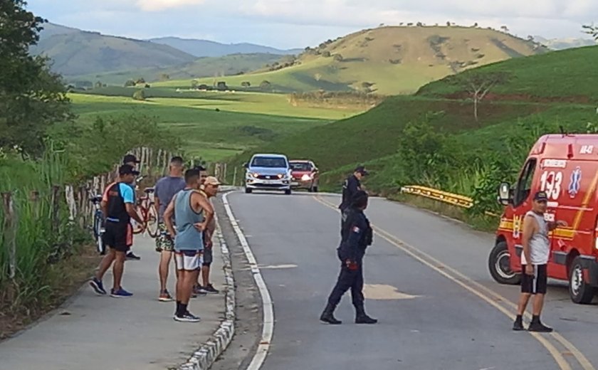 Duas mulheres ficam feridas após acidente na estrada da Serra da Barriga em União dos Palmares