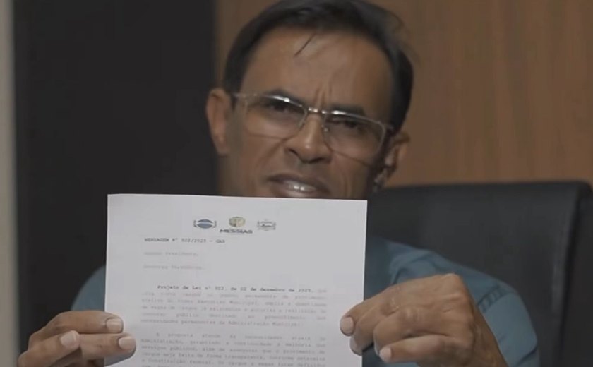 Prefeito de Messias confirma que concurso público será lançado “em breve”