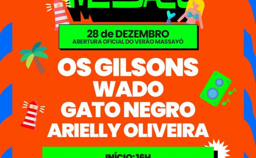 Maceió abre oficialmente o verão com shows na orla