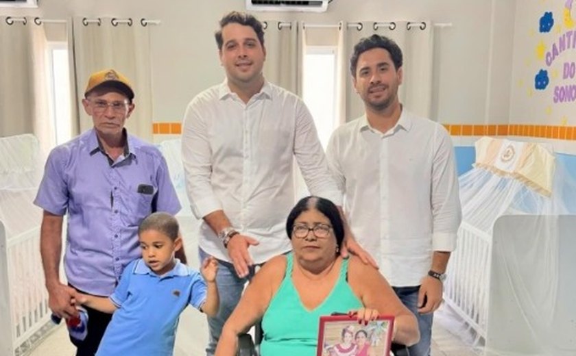 Arthur Freitas inaugura Centro Municipal de Educação Infantil em Santana do Mundaú