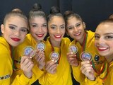 Brasil conquista o ouro na Copa do Mundo de Ginástica Rítmica