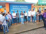 Prefeito Júlio Cezar entrega Escola Marcelo Pimentel à comunidade do Paraíso