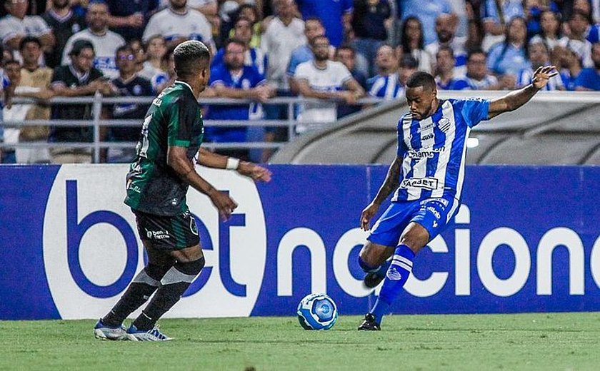 De virada, CSA vence o Manaus no Rei Pelé e mantém sequência invicta na Série C