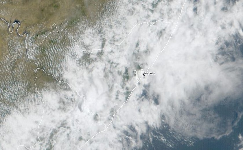 Quinta-feira tem chances de chuva na Zona da Mata e em outras regiões de Alagoas