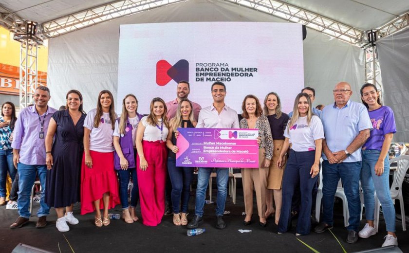 Prefeito JHC lança Banco da Mulher Empreendedora