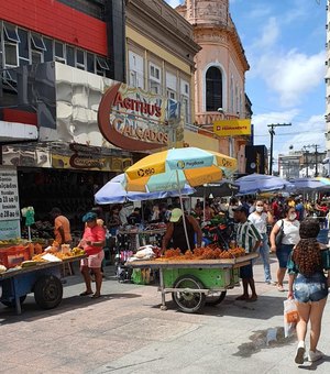 Associação Comercial defende fiscalização para combater desordenamento no Centro de Maceió