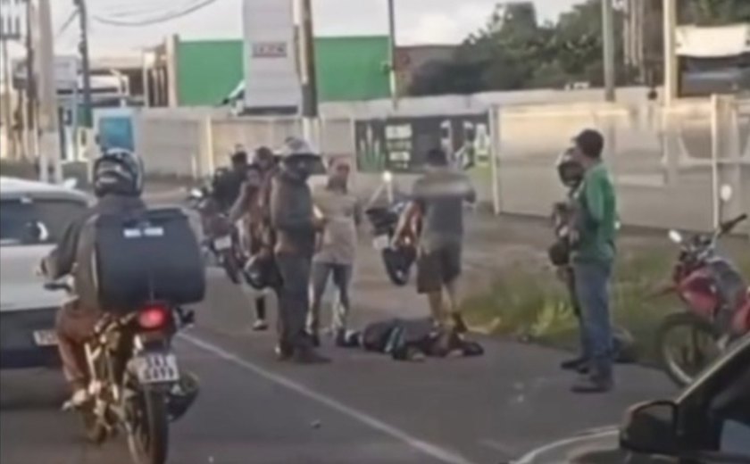 Motociclista morre em acidente com ciclista na Cidade Universitária, em Maceió