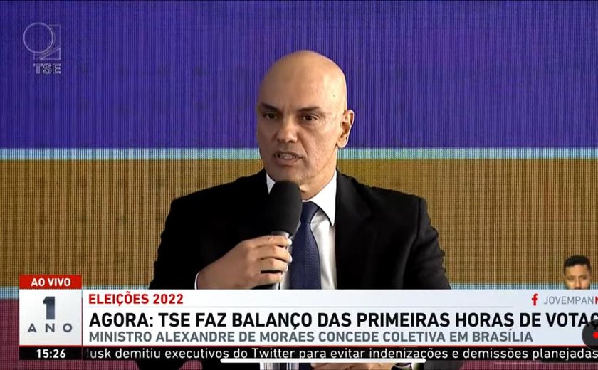 Moraes esclarece que operação da PRF não prejudicou eleitores nordestinos e que não haverá extensão no horário de votação