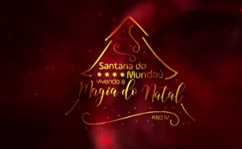 Prefeitura anuncia programação de abertura dos festejos natalinos em Santana do Mundaú