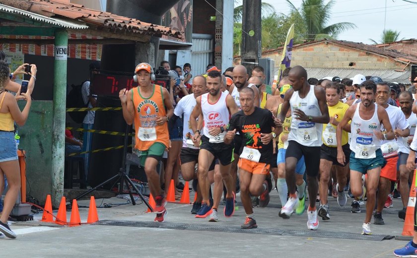 Corrida de rua da Santa Fé movimenta cenário esportivo da região, em União dos Palmares