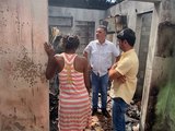 Em União, Kil e Junior Menezes amparam senhora afetada por incêndio em sua residência