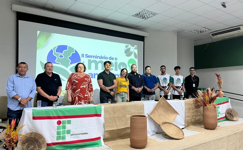 Prefeitura de Ibateguara participa do II Seminário de Meio Ambiente do IFAL