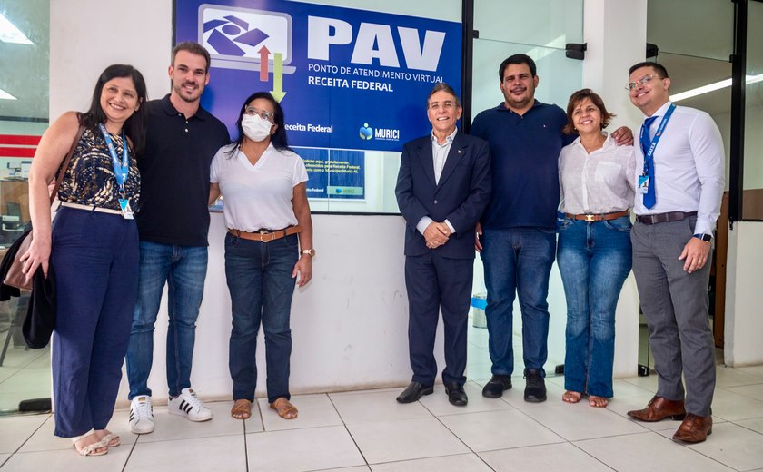 Prefeitura de Murici inaugura Ponto de Atendimento Virtual da Receita Federal