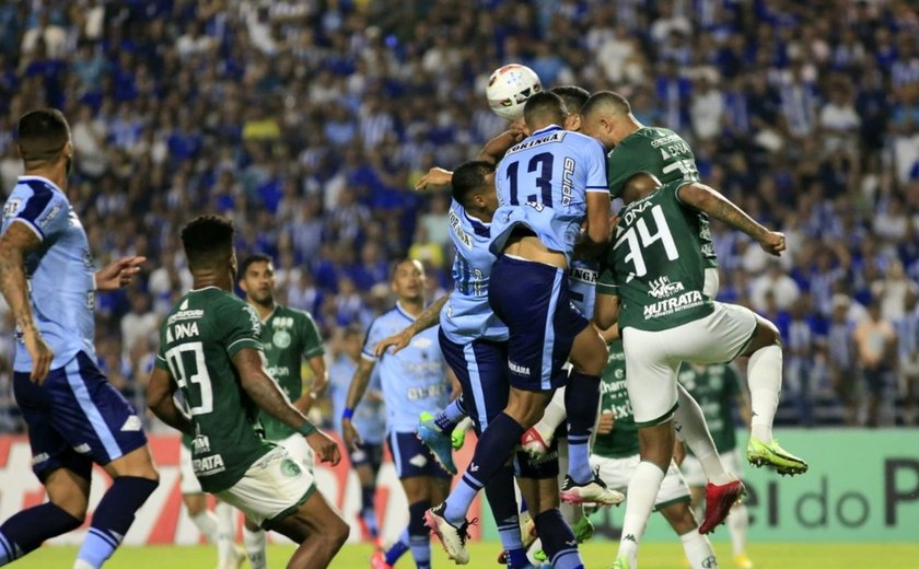 De virada, CSA perde para o Guarani e se complica na briga para fugir do Z4 da Série B: 2x1