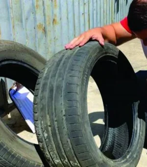 Prefeitura de Maceió realiza coleta de pneus na cidade nesta segunda-feira (18)