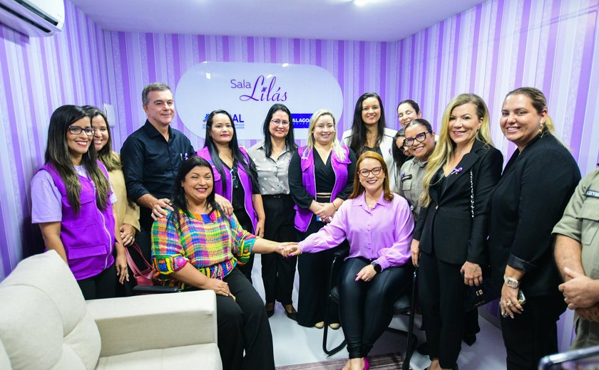 Terminal rodoviário de Maceió ganha Sala Lilás para denúncias sobre violência contra a mulher