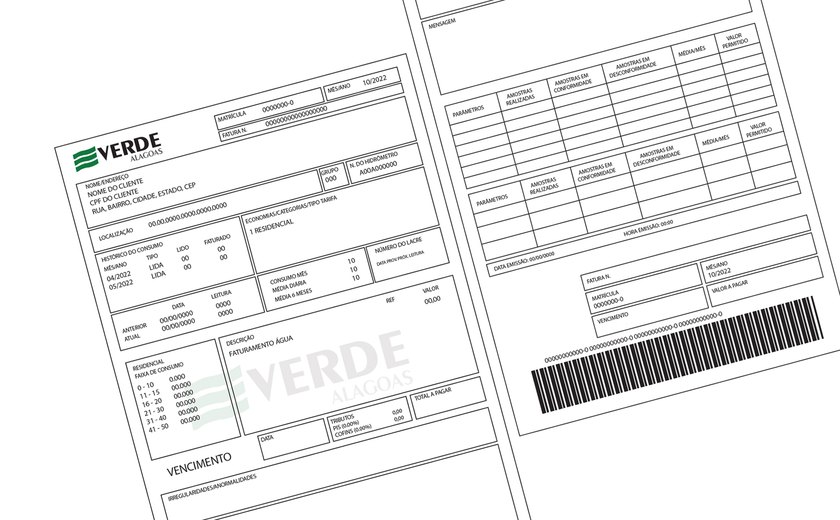 Contas de água terão reajuste de 10,74% em 27 municípios alagoanos