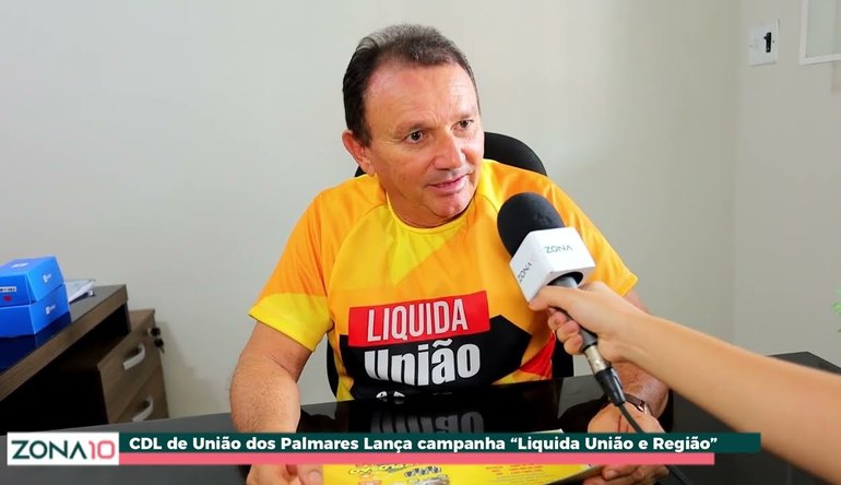 CDL de União dos Palmares lança campanha “Liquida União e Região”.