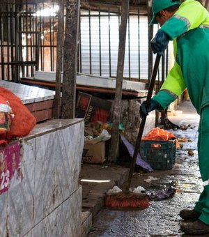 Limpeza do Mercado da Produção desta segunda (27) é remarcada