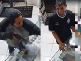 Criminosos assaltam duas lojas em seis minutos, em Maceió; uma das vítimas ficou trancada