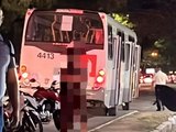Motociclista morre atropelado por ônibus na BR-104, em Maceió