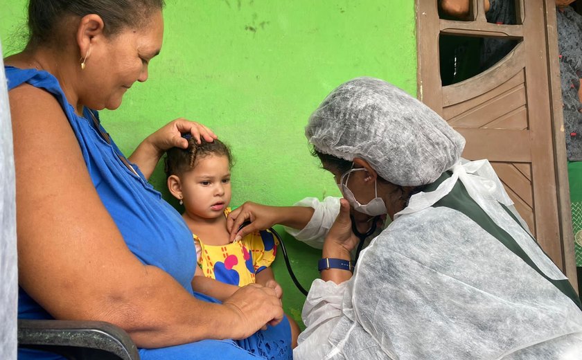 Saúde de Branquinha realiza busca ativa para prestar assistência aos atingidos pela enchente