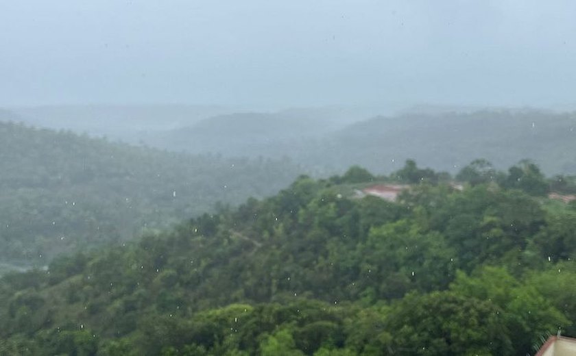 Zona da Mata e outras regiões sob alerta de chuvas fortes nas próximas 48 horas