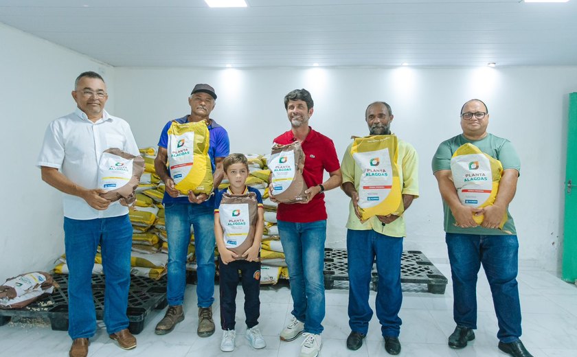 Governos Paulo Dantas e Junior Menezes garantem sementes e alevinos para fortalecer agricultura familiar e produção rural em União dos Palmares