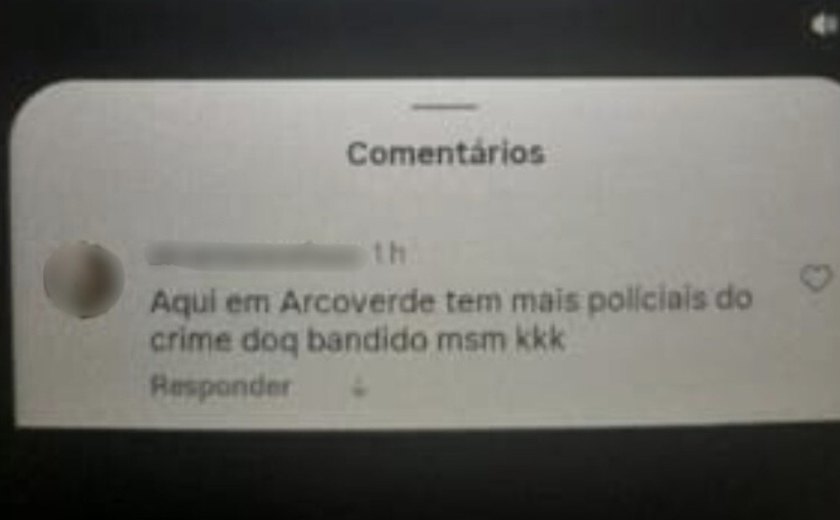 Homem é preso no Sertão de Pernambuco após criticar PM em rede social