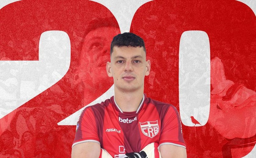 CRB anuncia renovação de contrato do goleiro Arthur Bittencourt