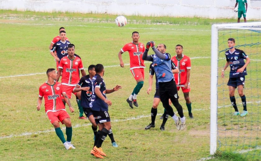 Zumbi, Murici e Cruzeiro fecham 5ª rodada da Copa Alagoas com vitórias