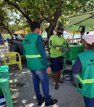 Maceió contra a dengue tem educação ambiental para ambulantes e turistas