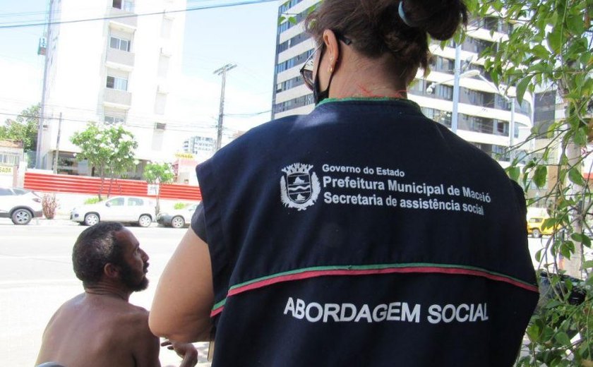 Serviço oferecido pela Assistência Social de Maceió faz busca ativa de pessoas em situação de rua