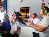 Paulo Dantas entrega escola indígena a Kariri-Xocós de Porto Real do Colégio para preservar raízes culturais