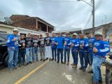 Centenas de cavaleiros e amazonas participam da 9ª Cavalgada dos amigos em Branquinha