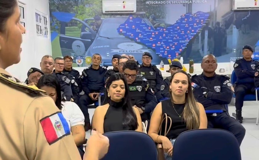 Guarda Municipal, PM e CRAM passam por capacitação no combate à violência contra a mulher em União dos Palmares