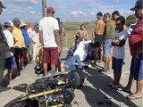 Grave acidente de trânsito deixa casal ferido na Várzea Grande