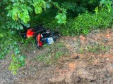 Motocicleta é abandonada em rodovia nas proximidades de União dos Palmares