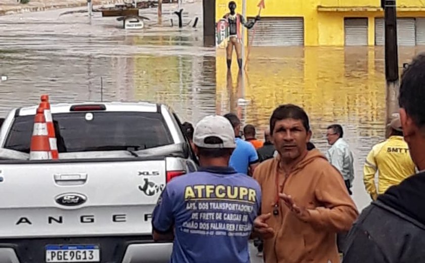 Confira a atualização do nível do rio Mundaú na manhã deste sábado (08)