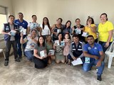 Secretaria Municipal de Saúde de Ibateguara realiza a entrega de equipamentos para os agentes de saúde