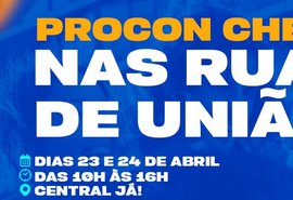Em parceria com a Prefeitura de União dos Palmares, nesta quinta e sexta o Procon na Rua chega ao município com negociação de dívidas, serviços gratuitos e defesa do consumidor